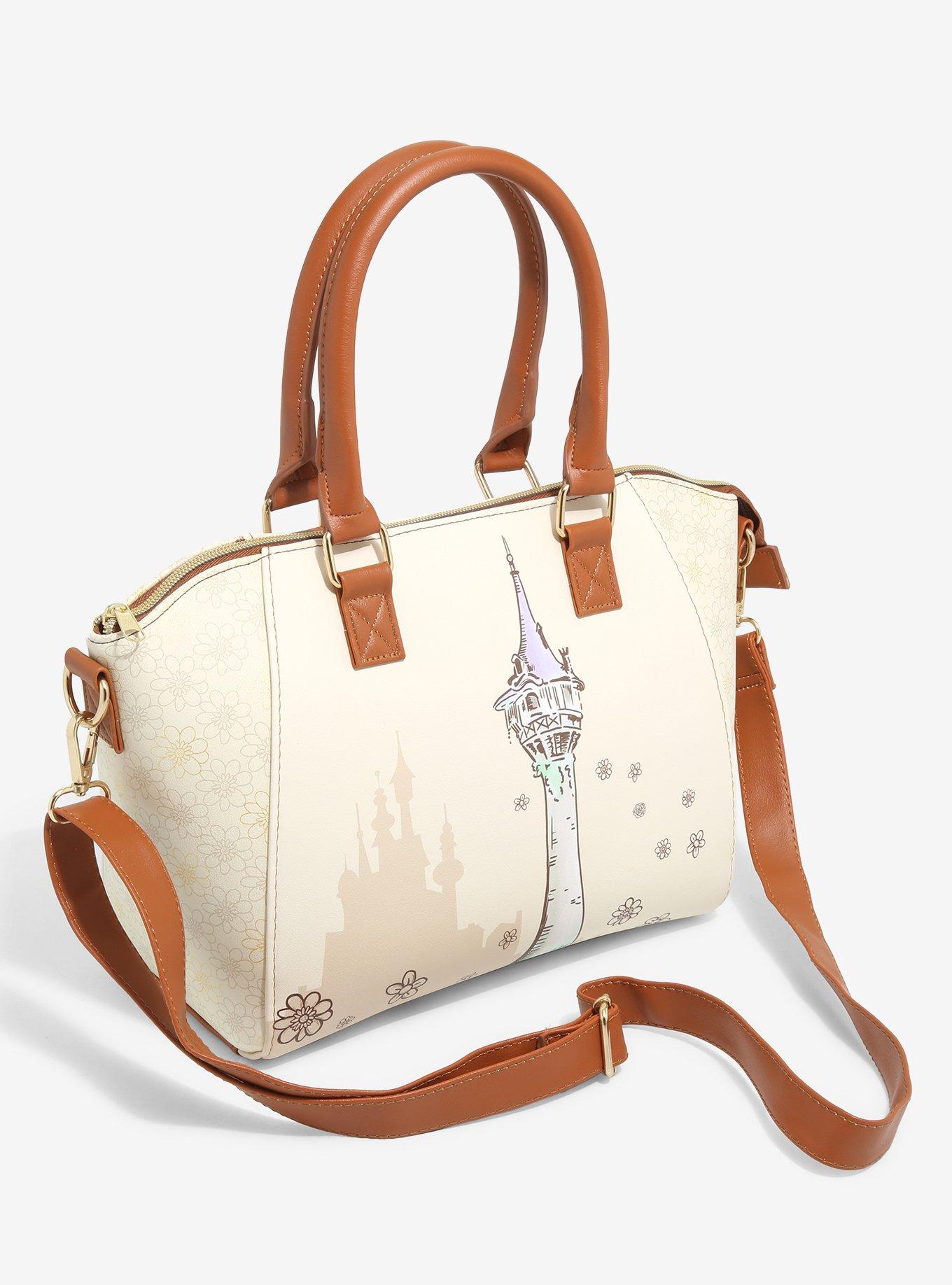 Loungefly Disney Tangled Tower Satchel Bag, , hi-res