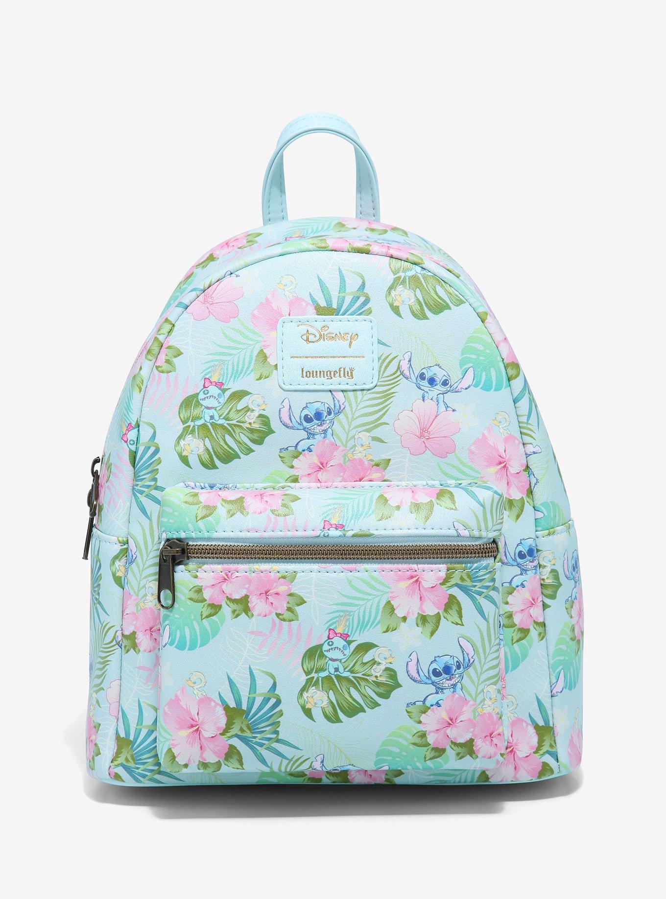 Loungefly Disney Lilo & Stitch Tropical Friends Mini Backpack