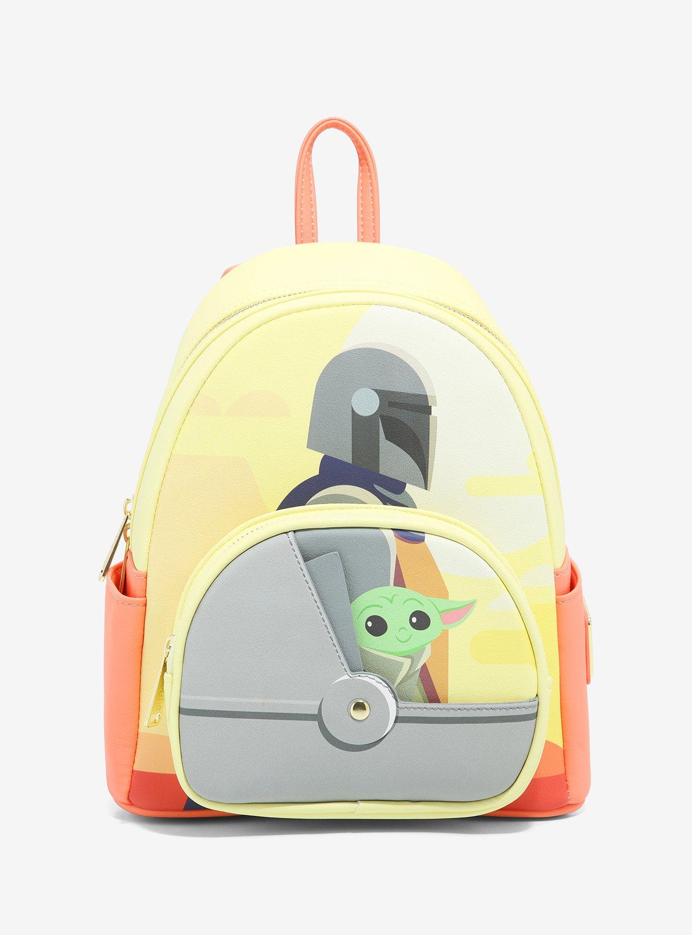 Loungefly mandalorian the child mini backpack hot sale