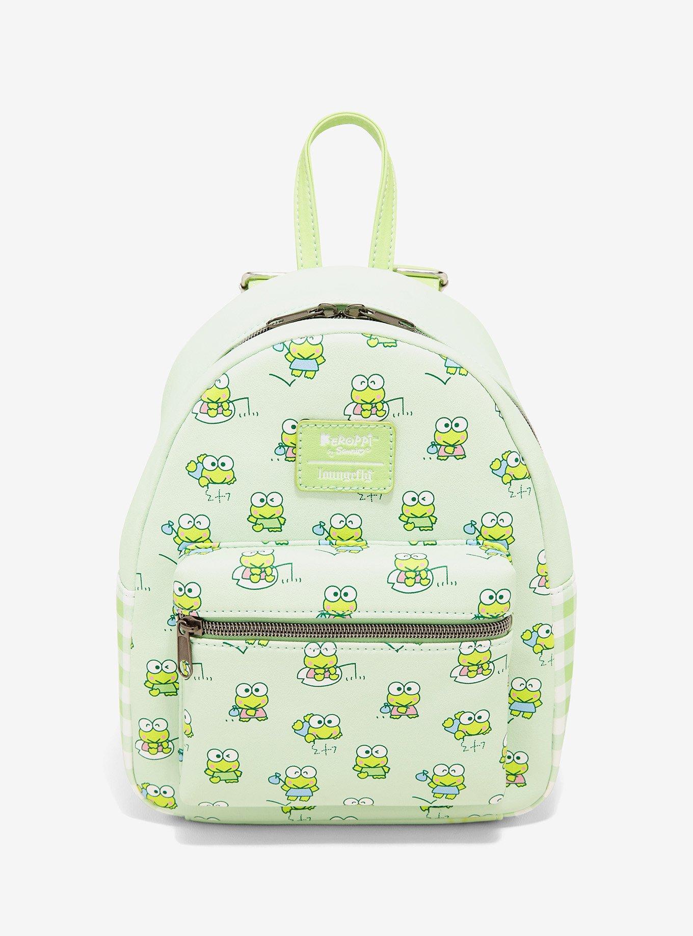 Loungefly Keroppi Gingham Mini Backpack Hot Topic