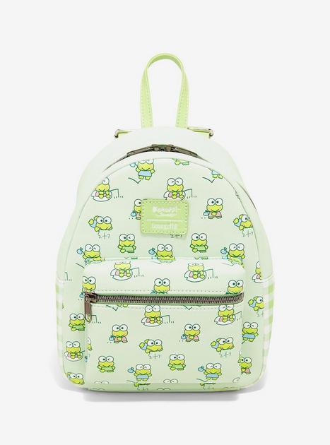 Hot Topic Loungefly Keroppi Plush Figural Crossbody Bag