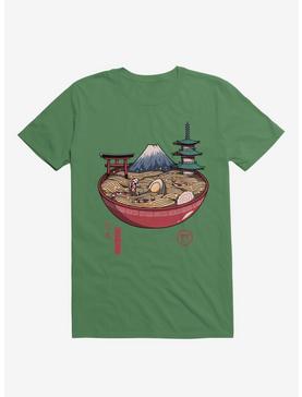 A Japanese Ramen Kelly Green T-Shirt, , hi-res