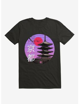 Kyoto Wave Black T-Shirt, , hi-res