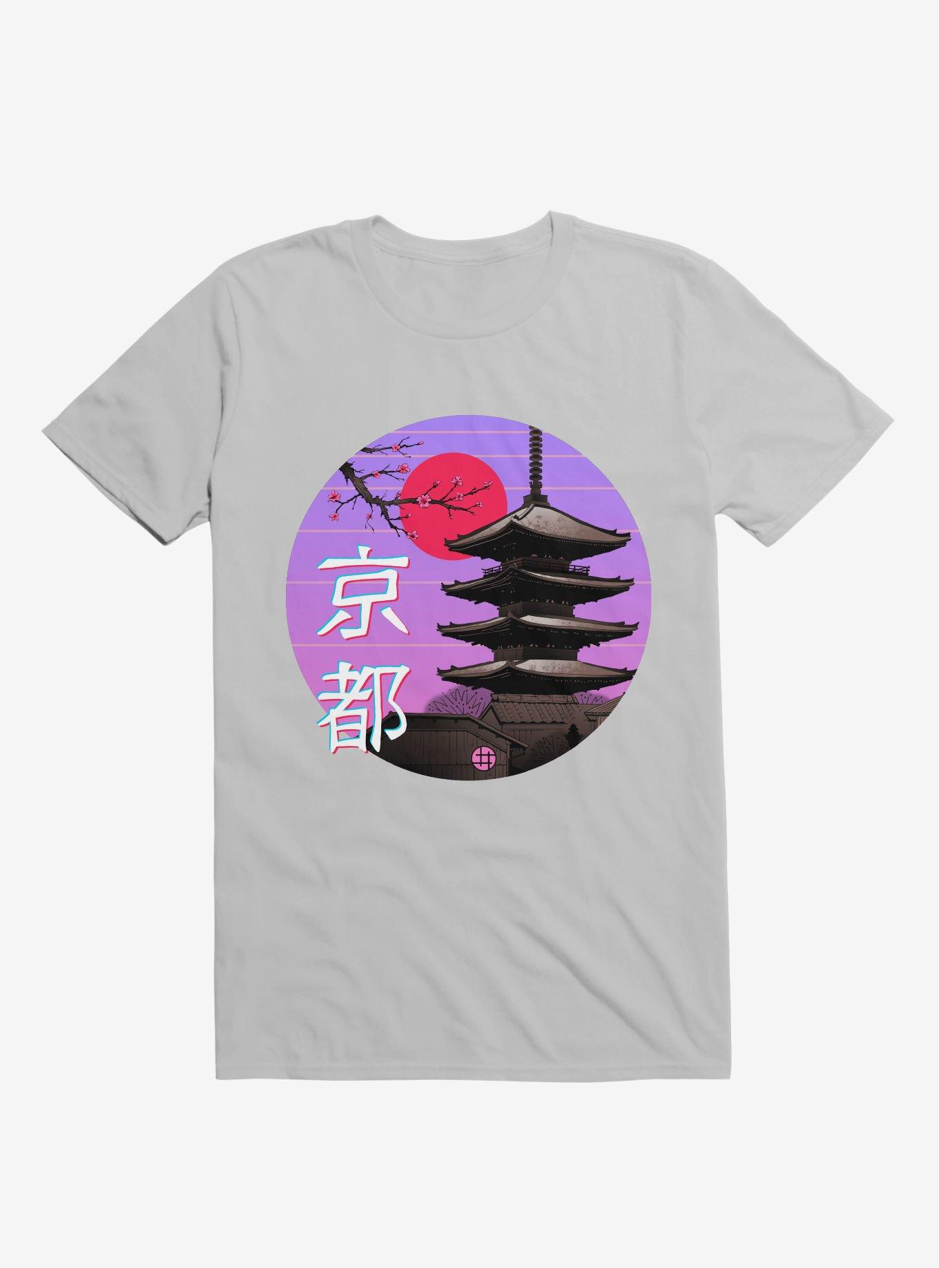 Kyoto Wave Ice Grey T-Shirt, , hi-res