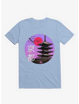 Kyoto Wave Light Blue T-Shirt, , hi-res