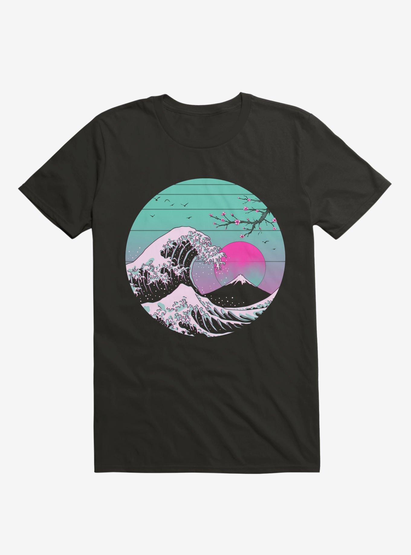 The Great Vapor Aesthetics Black T-Shirt, , hi-res