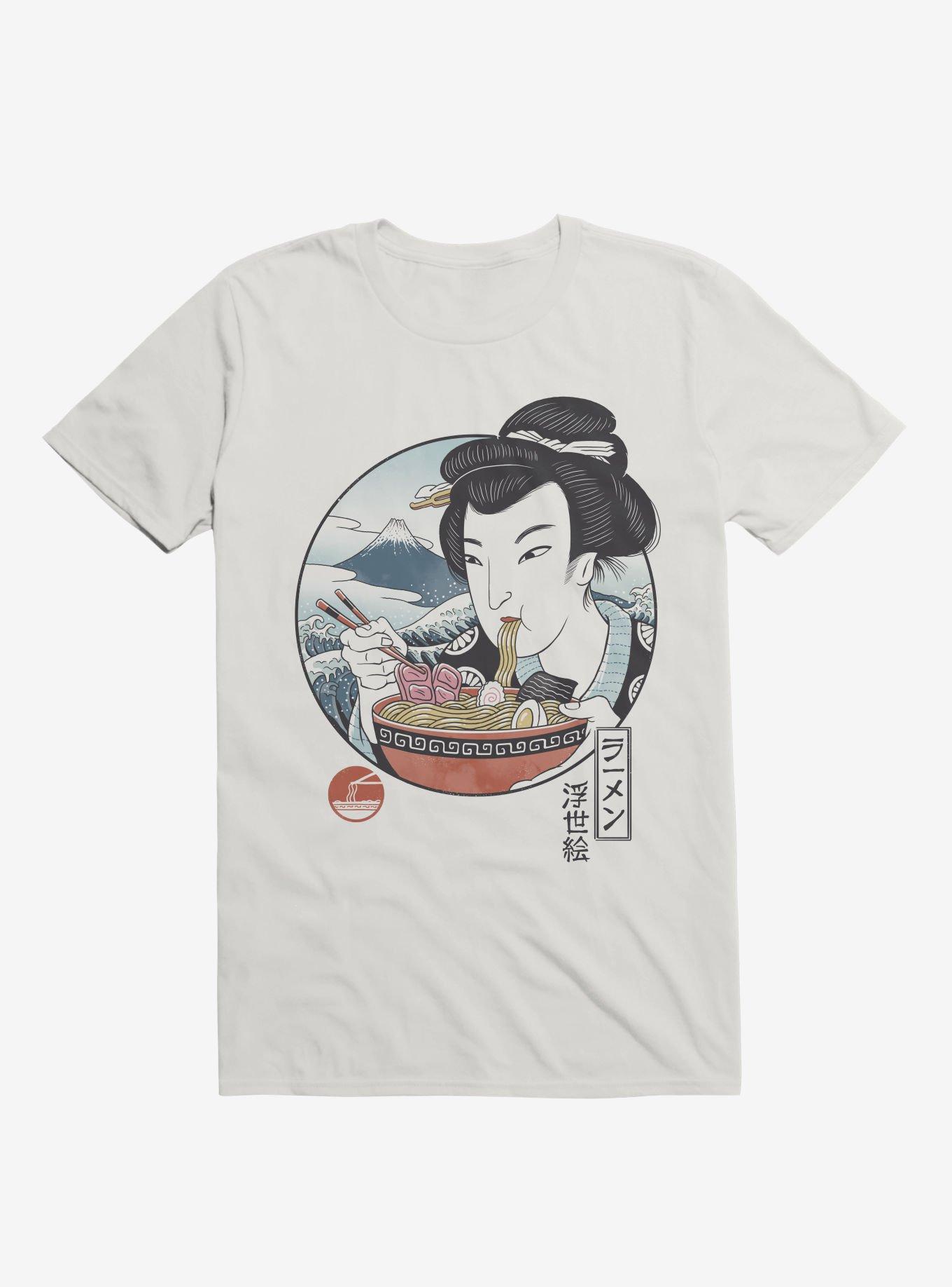 A Taste of Japan White T-Shirt, WHITE, hi-res