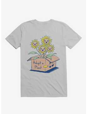 Adopt A Plant Ice Grey T-Shirt, , hi-res