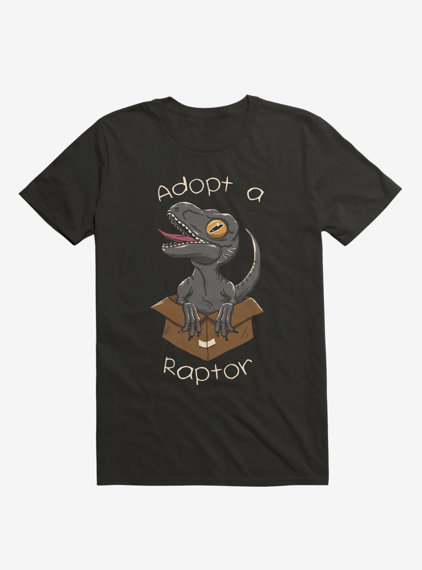 THRDLESS Adopt A Raptor Black T-Shirt