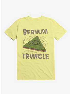 Bermuda Triangle Grass Corn Silk Yellow T-Shirt, , hi-res