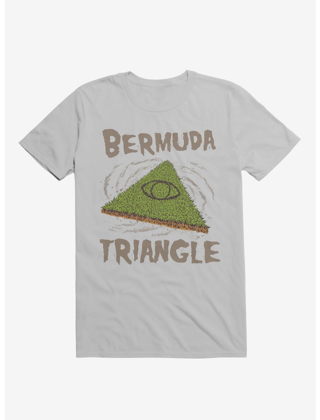 Bermuda Triangle Grass Ice Grey T-Shirt, ICE GREY, hi-res