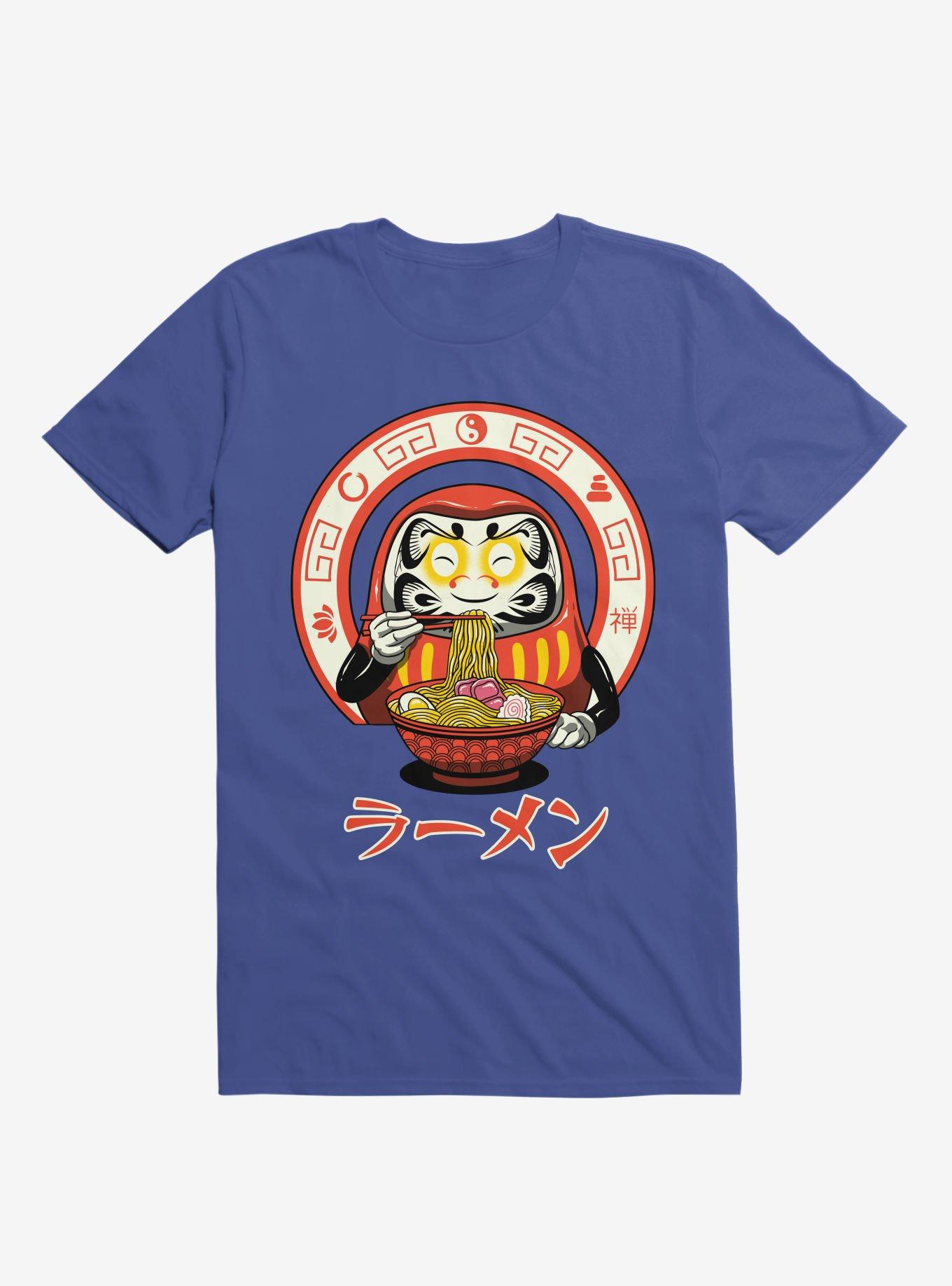 Daruma Zen Ramen Royal Blue T-Shirt, , hi-res