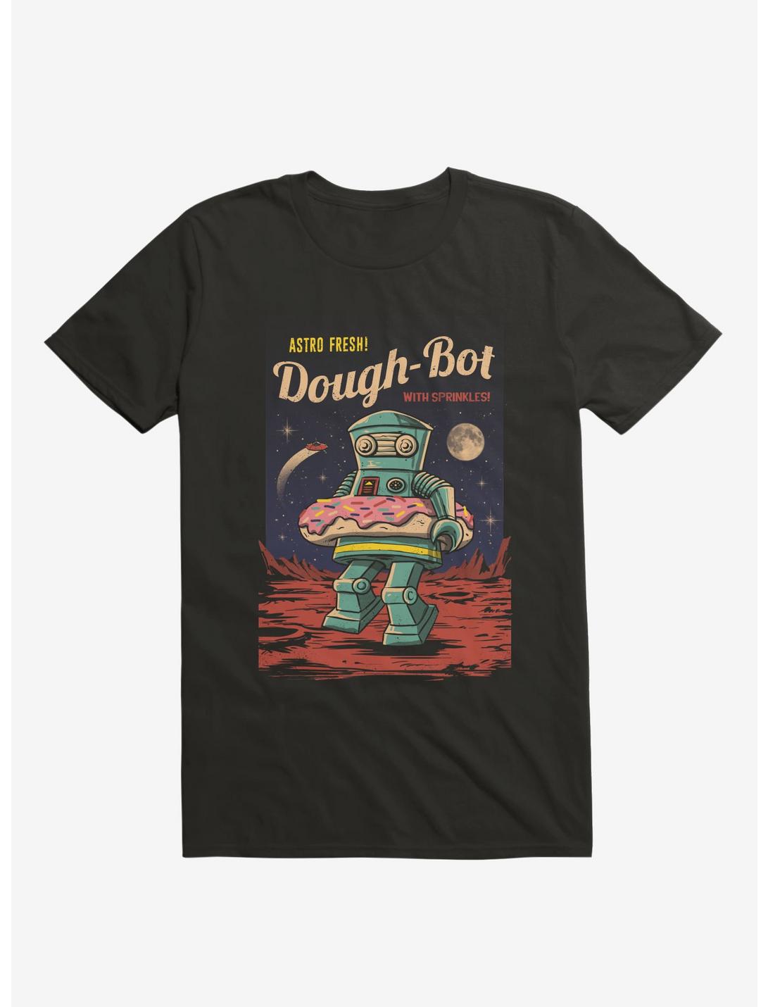 Dough Bot Black T-Shirt, BLACK, hi-res
