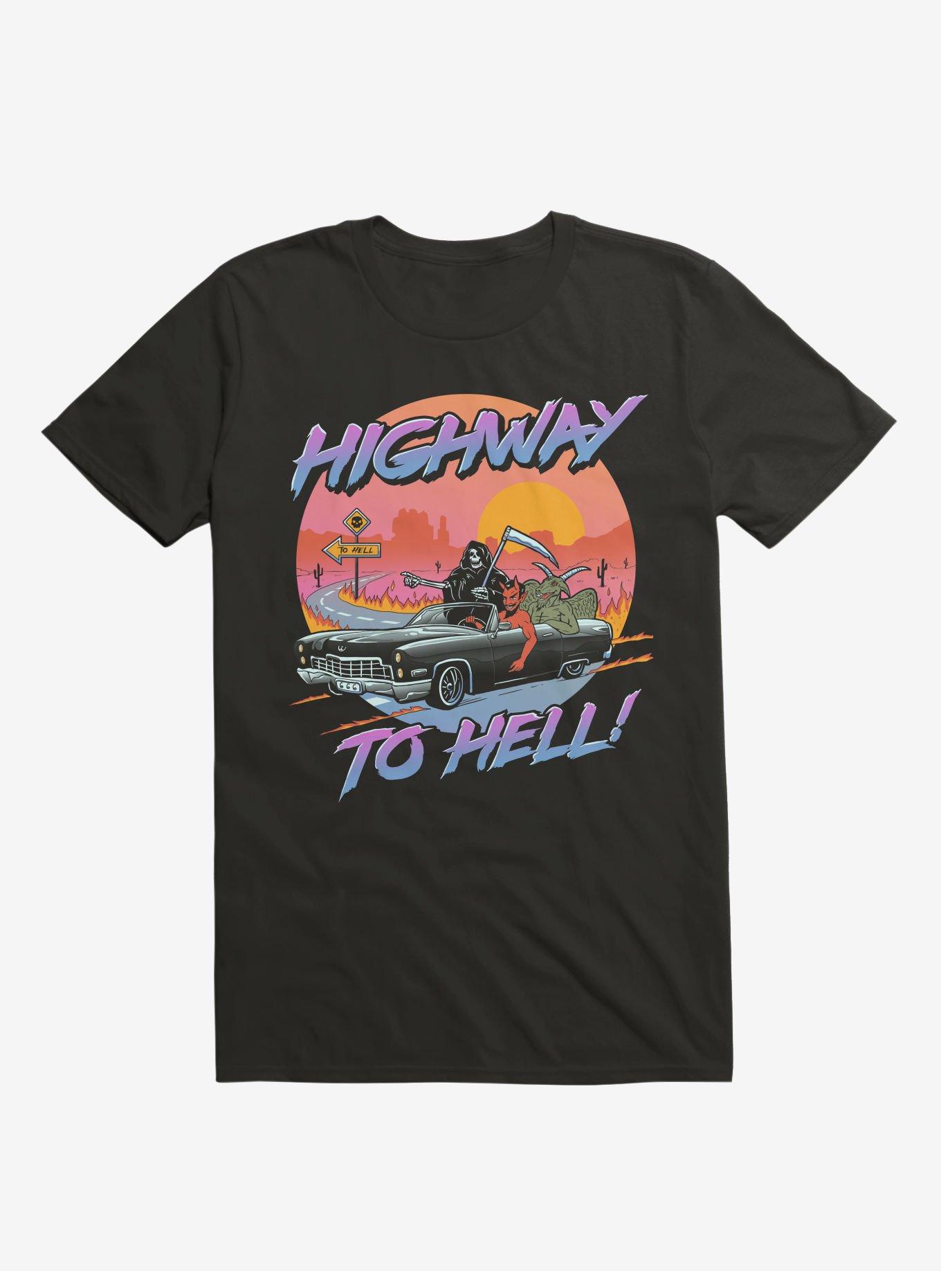 Highway to Hell Grim Reaper And Friends T-Shirt