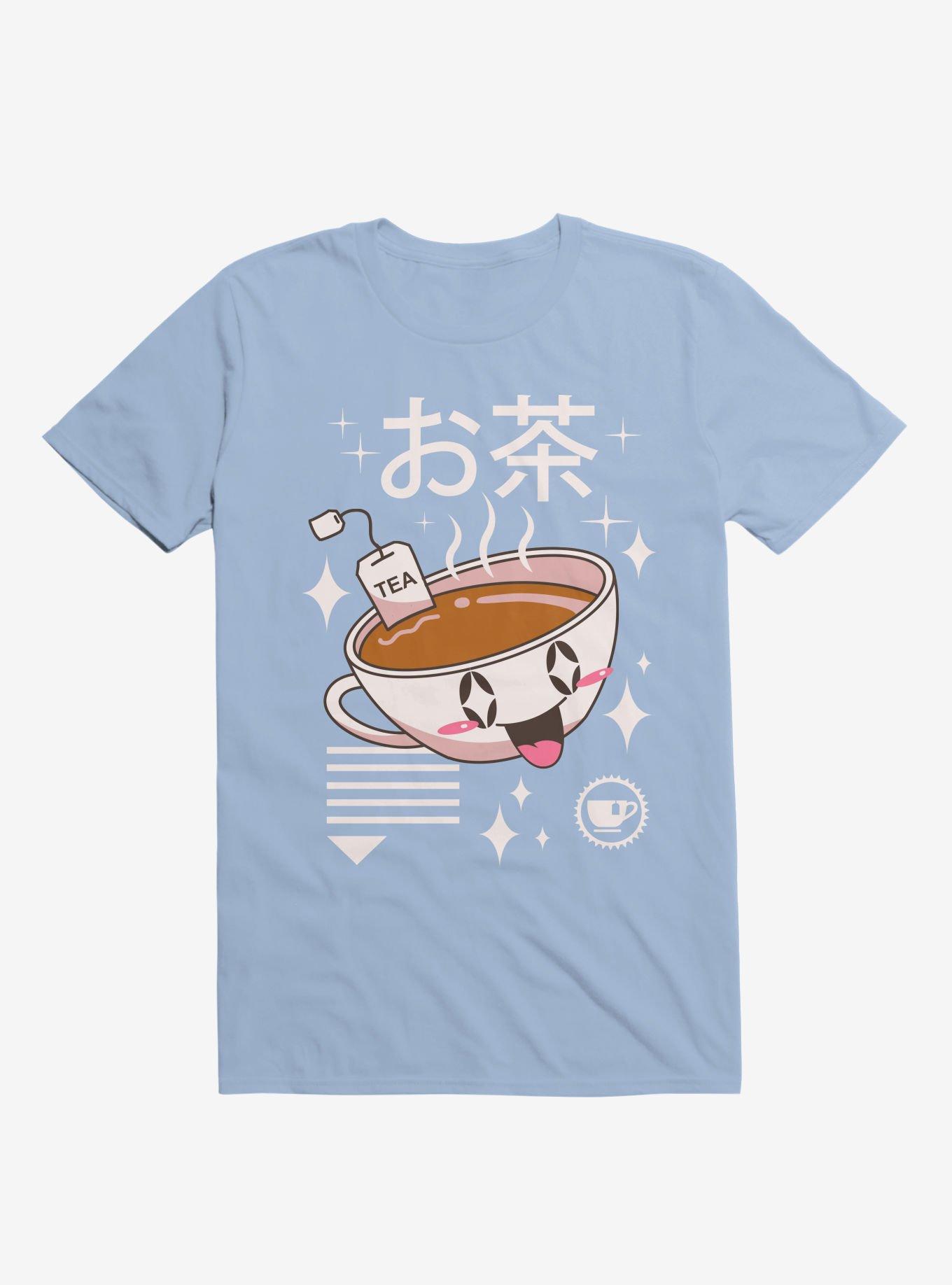 Kawaii Tea T-Shirt, LIGHT BLUE, hi-res