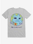 Lungs Of Earth Ice Grey T-Shirt, ICE GREY, hi-res