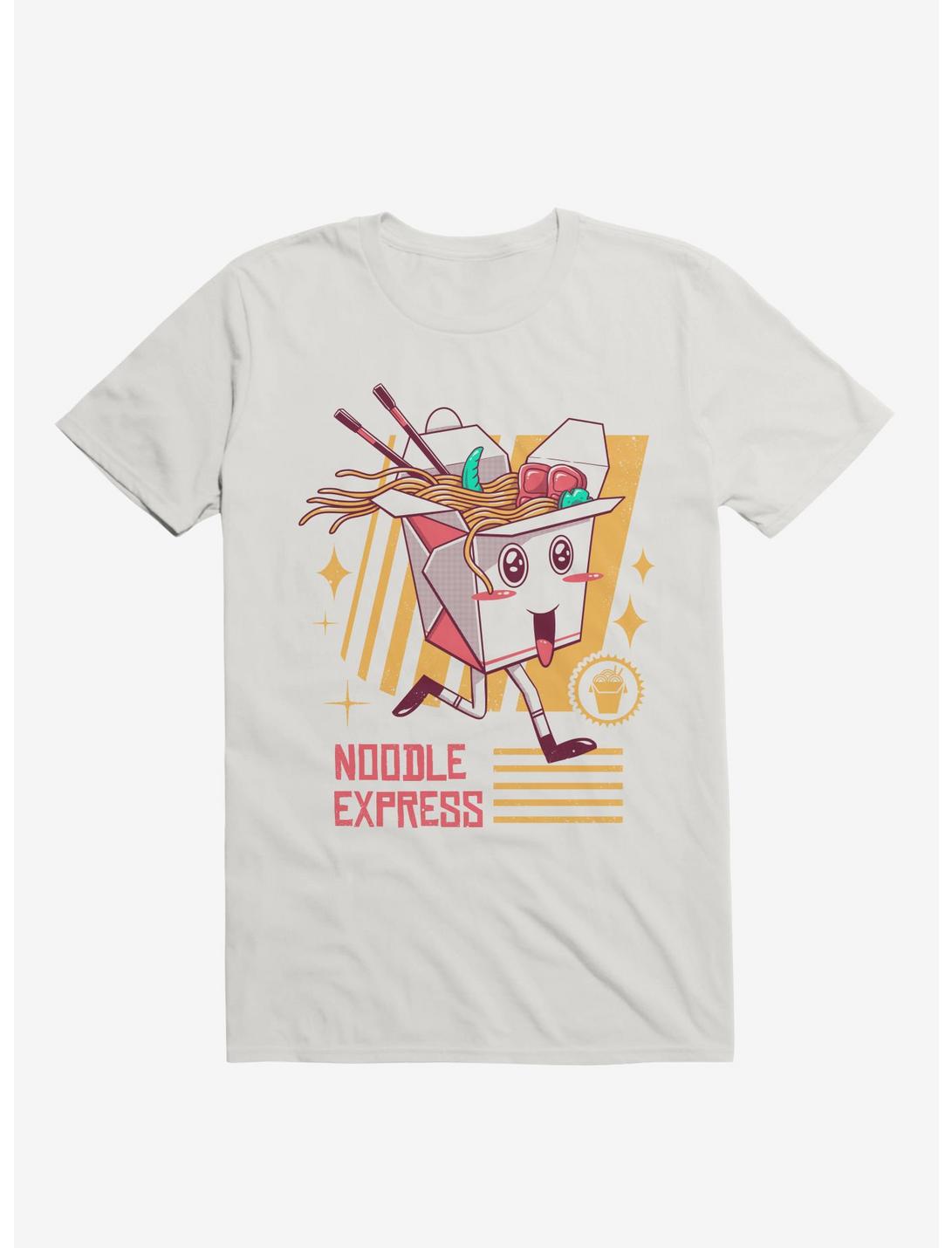 Noodle Express White T-Shirt, WHITE, hi-res