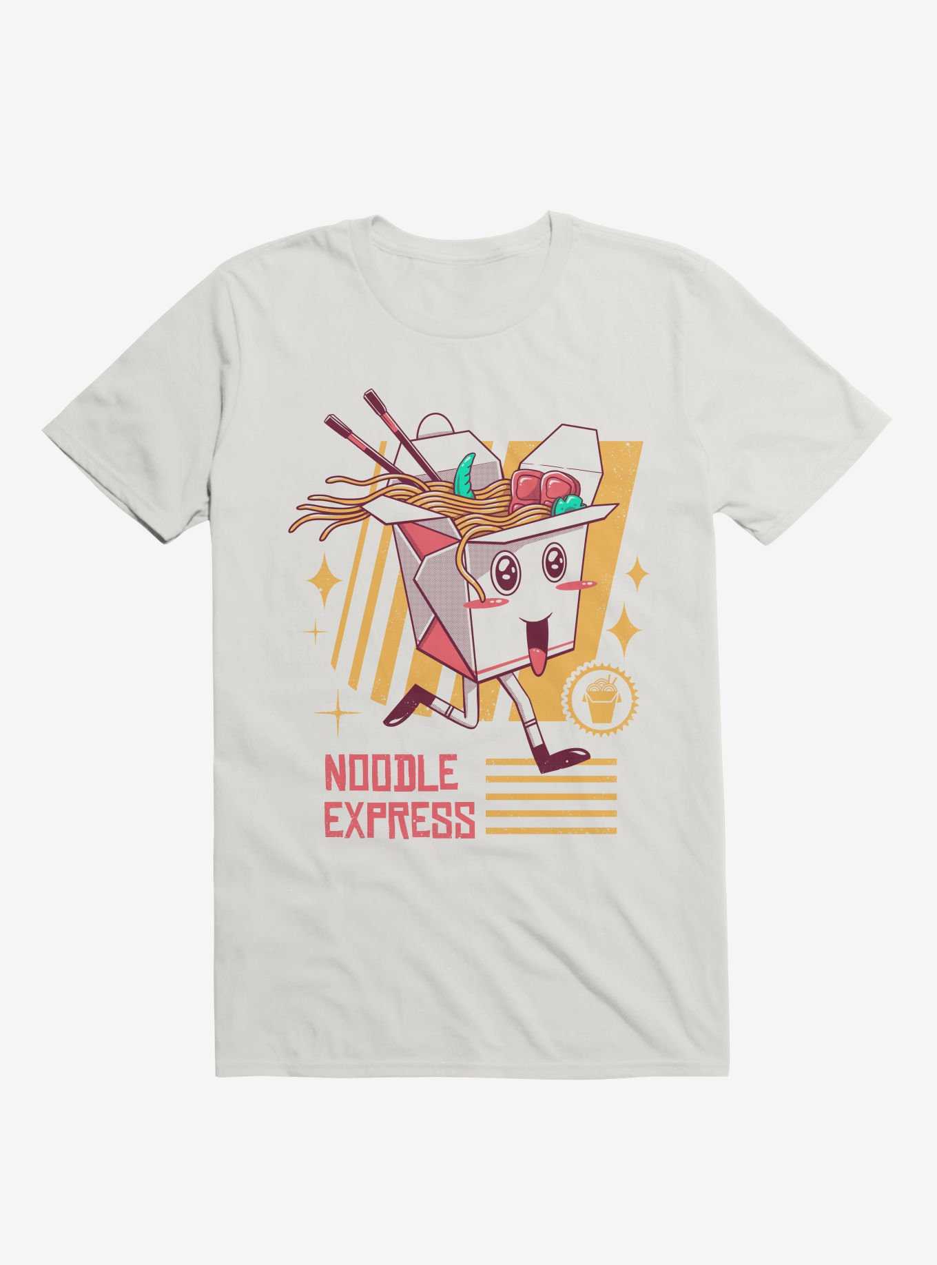 Noodle Express White T-Shirt, , hi-res