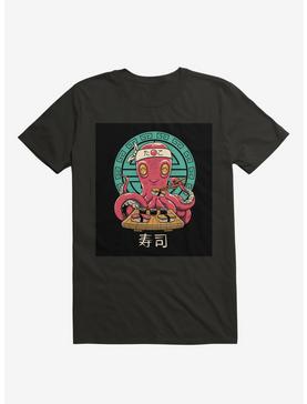 Octo Sushi Bar Black T-Shirt, , hi-res