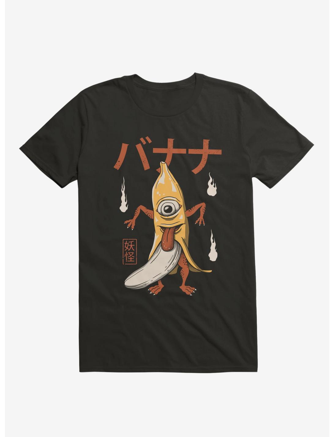 Yokai Banana Black T-Shirt, BLACK, hi-res