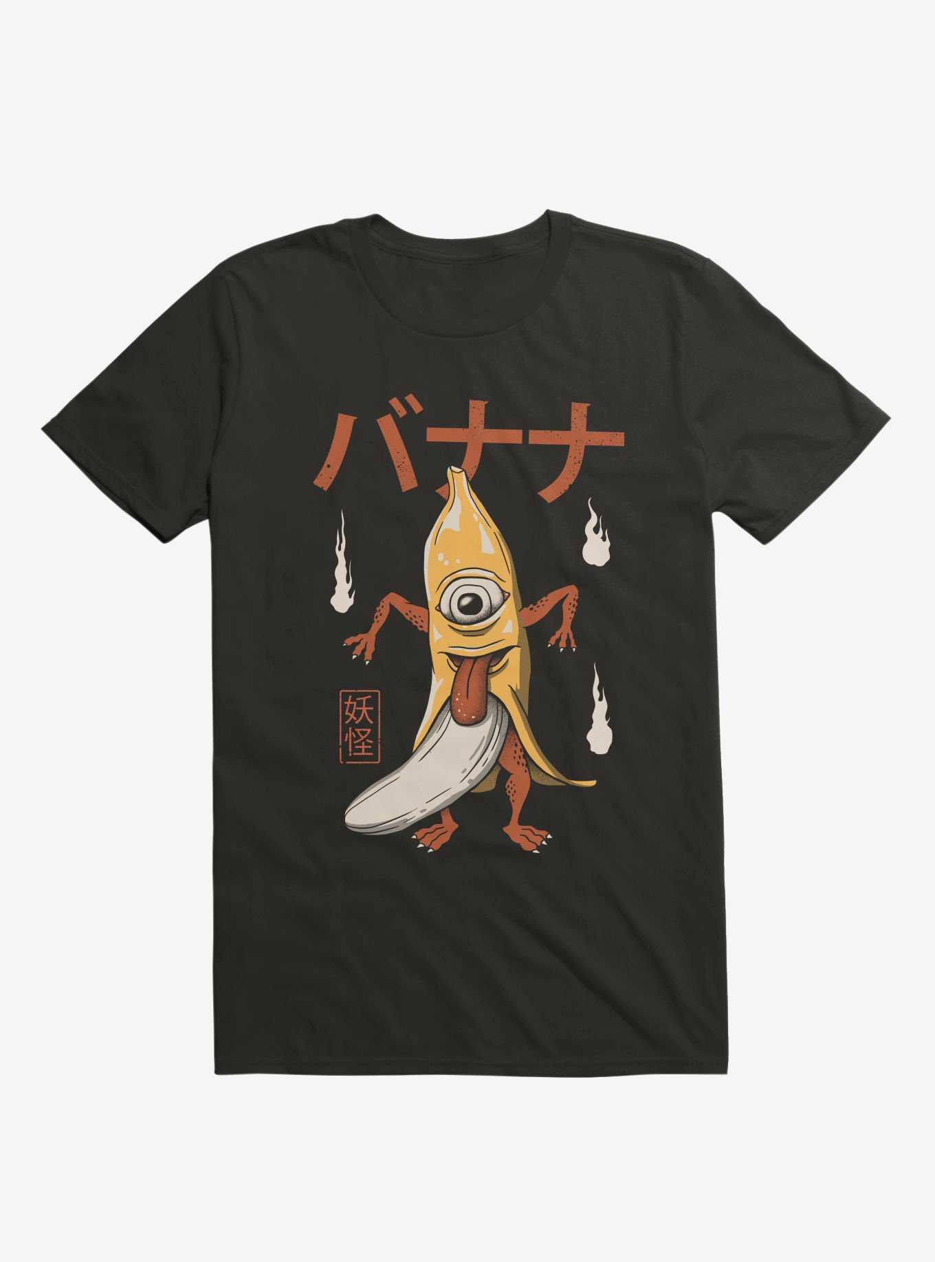 Yokai Banana Black T-Shirt, , hi-res