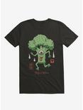 Yokai Broccoli Black T-Shirt, BLACK, hi-res