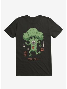 Yokai Broccoli Black T-Shirt, , hi-res