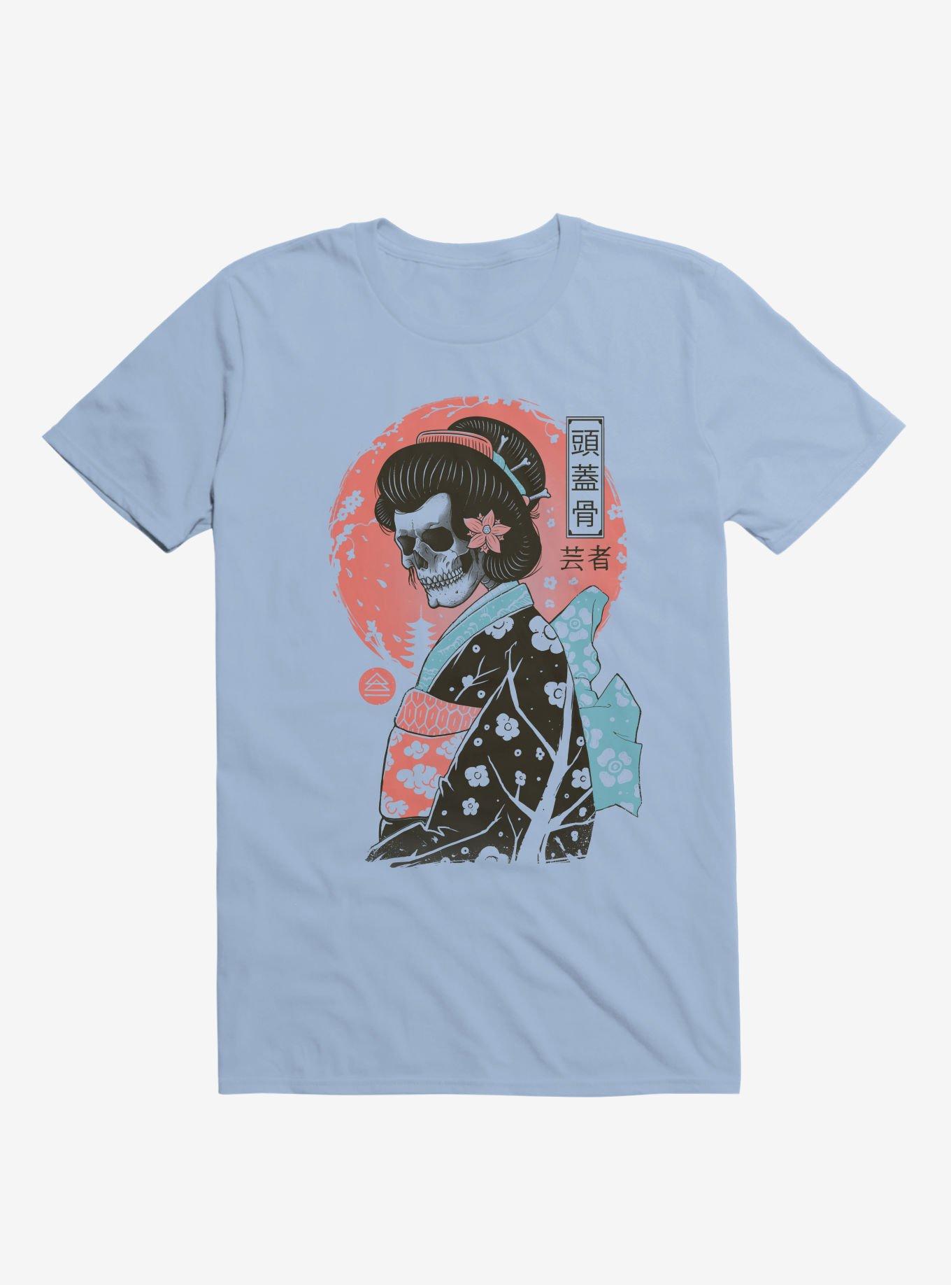 Yokai Geisha Light Blue T-Shirt - BLUE | Hot Topic