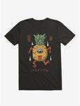 Yokai Pineapple Black T-Shirt, BLACK, hi-res