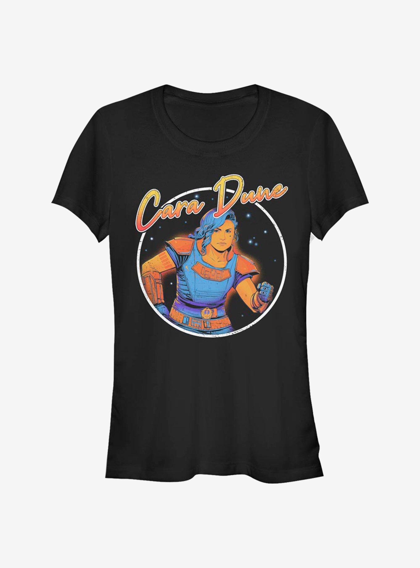 Star Wars The Mandalorian Cara Dune 80's Hero Girls T-Shirt, , hi-res
