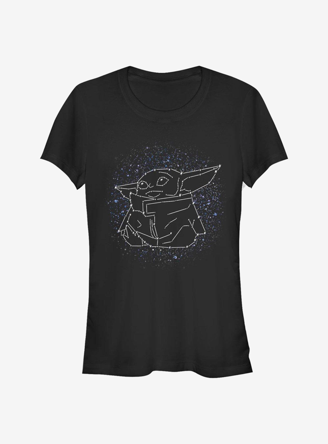 Star Wars The Mandalorian Constellation The Child Girls T-Shirt, BLACK, hi-res