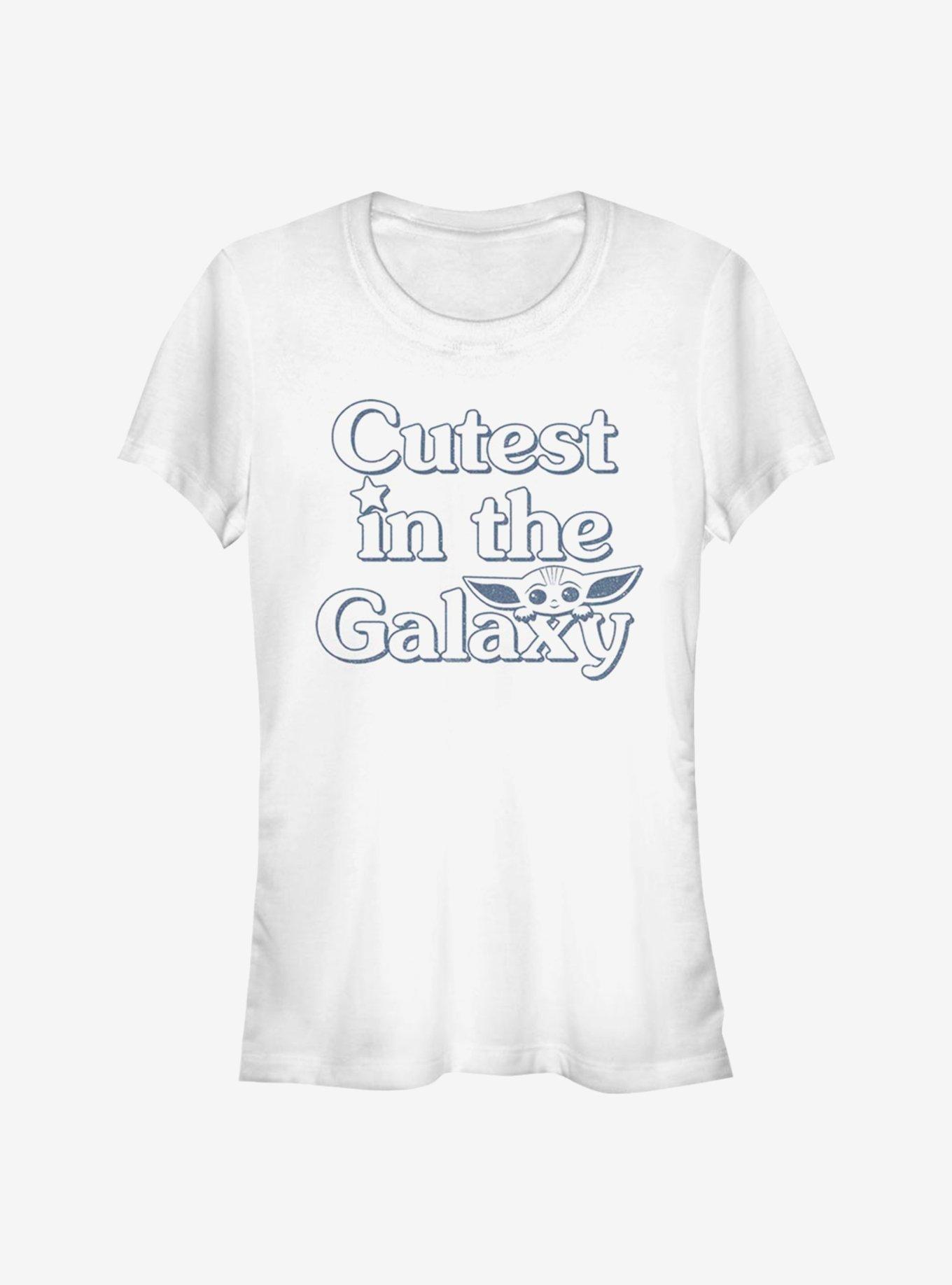 Star Wars The Mandalorian Cutest The Child Girls T-Shirt, WHITE, hi-res