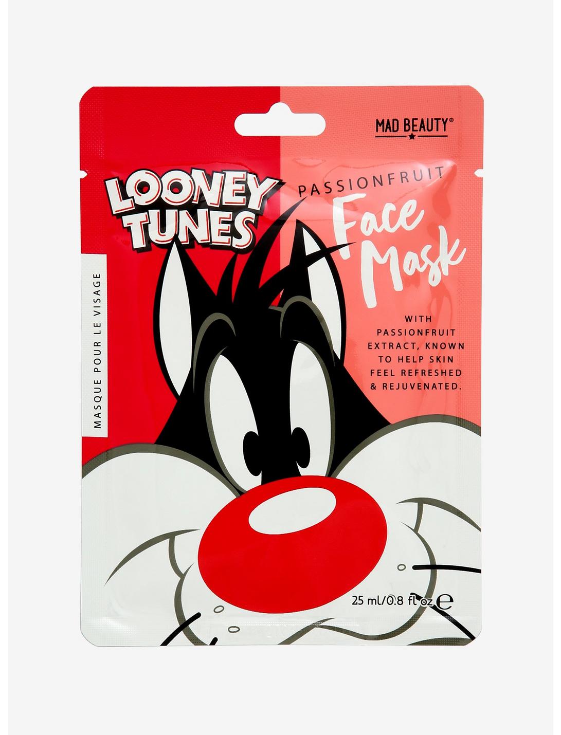 Mad Beauty Looney Tunes Sylvester Passionfruit Face Sheet Mask, , hi-res