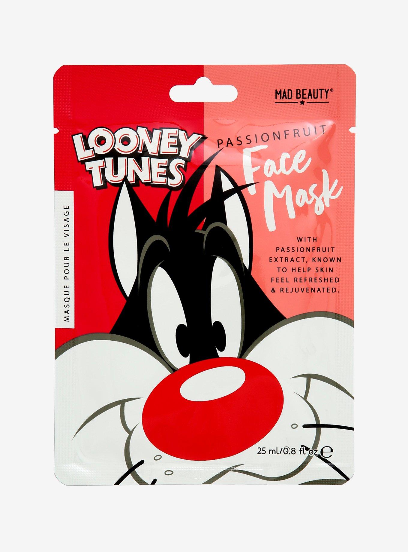 Mad Beauty Looney Tunes Sylvester Passionfruit Face Sheet Mask, , hi-res