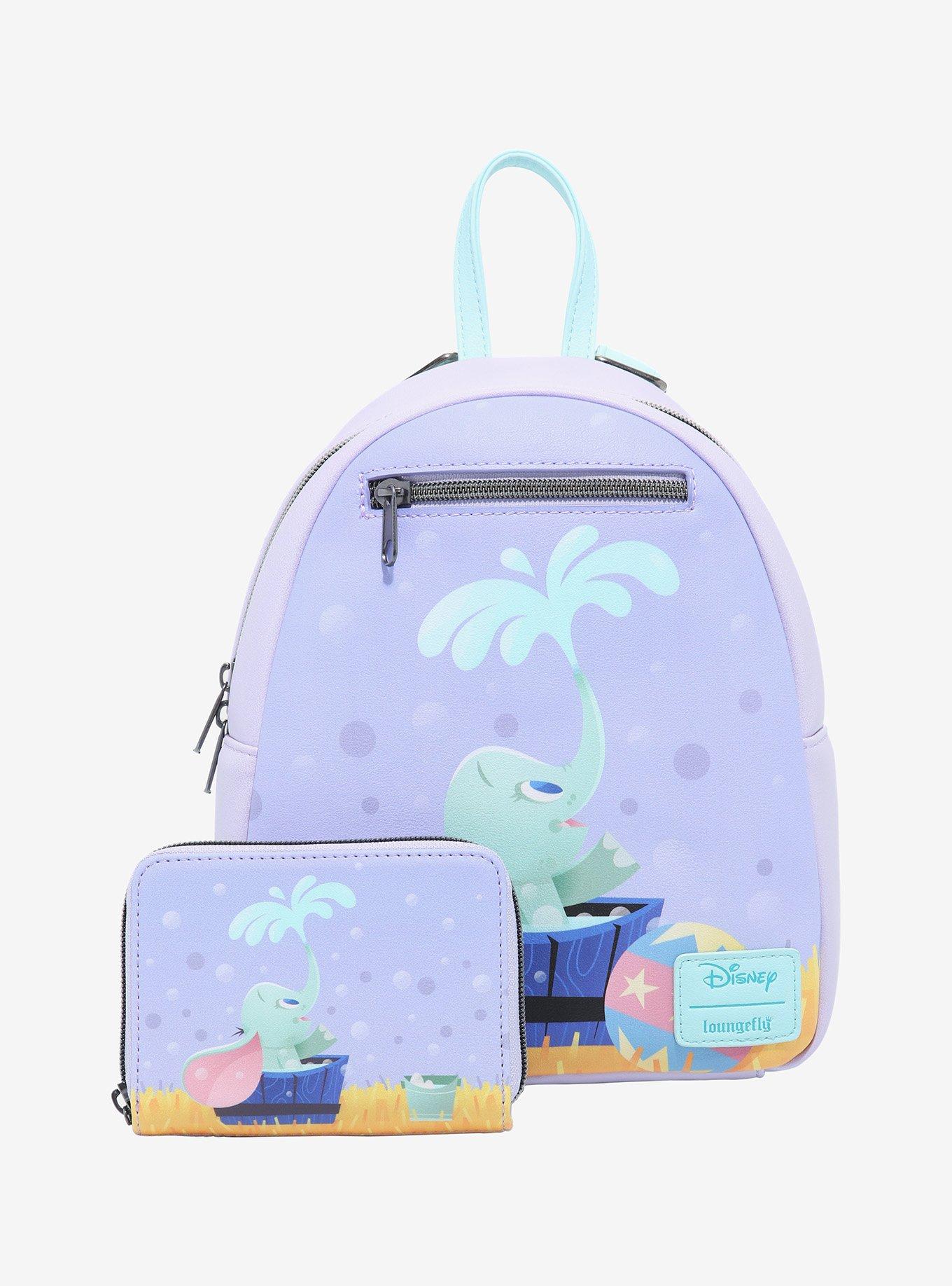 Loungefly dumbo striped mini backpack hot sale