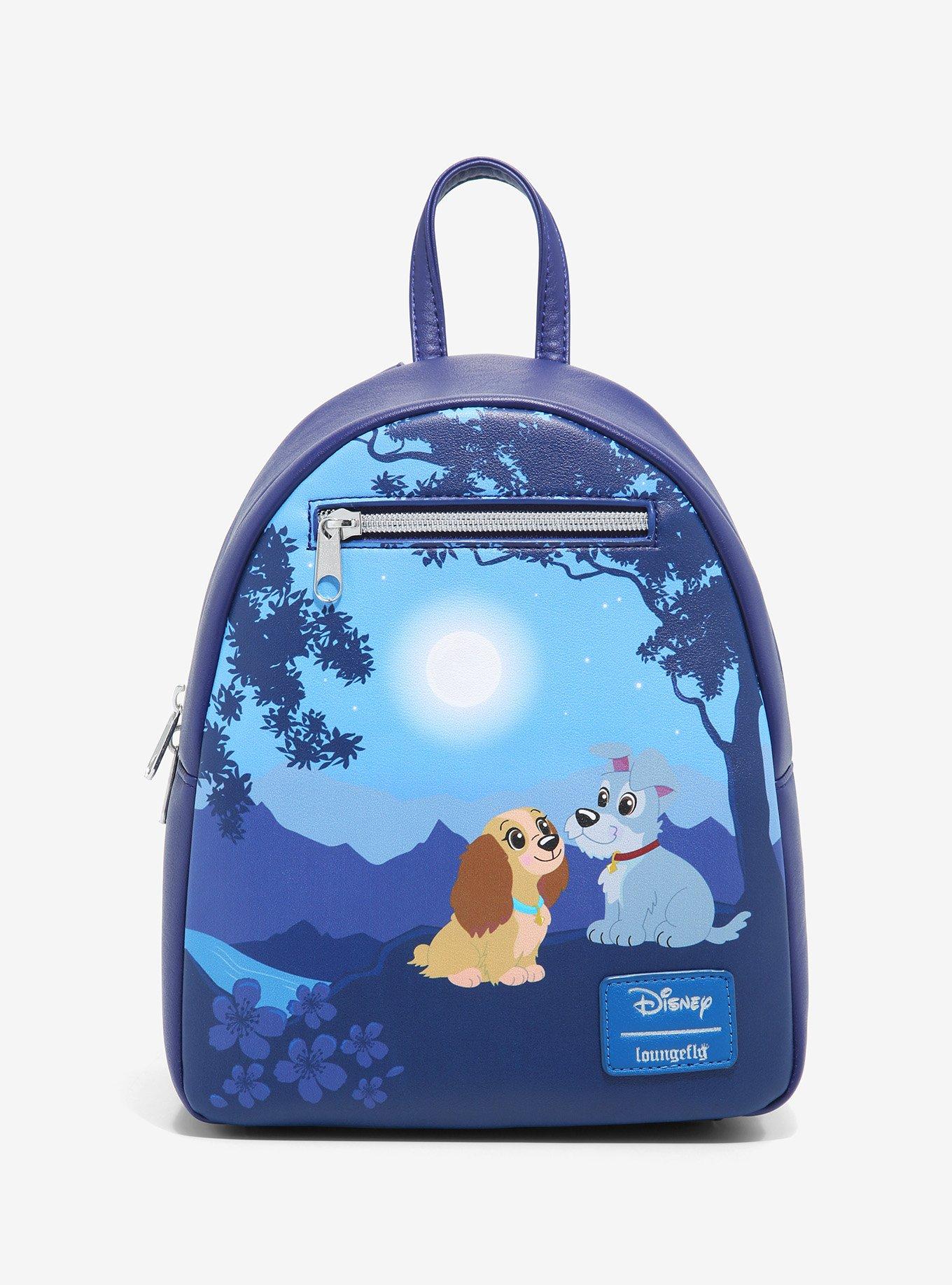 Loungefly Disney Lady And The Tramp Moonlight Stroll Mini Backpack