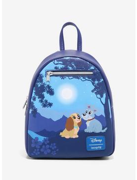 Loungefly Disney Lady And The Tramp Moonlight Stroll Mini Backpack, , hi-res