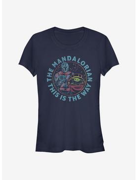 Star Wars The Mandalorian Rainbow Mando Girls T-Shirt, , hi-res