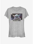 Star Wars The Mandalorian The Child All Ears Girls T-Shirt, ATH HTR, hi-res
