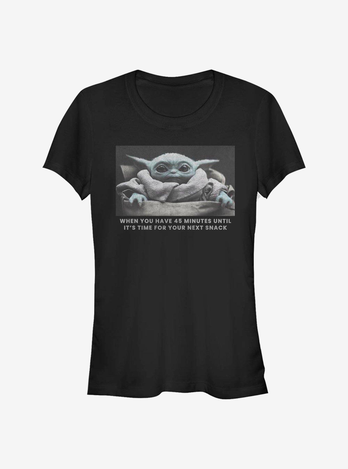 Star Wars The Mandalorian The Child Next Snack Girls T-Shirt, BLACK, hi-res