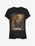 Star Wars The Mandalorian Poster Girls T-Shirt, BLACK, hi-res