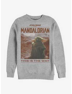 Star Wars The Mandalorian The Child Render Art Crew Sweatshirt, , hi-res
