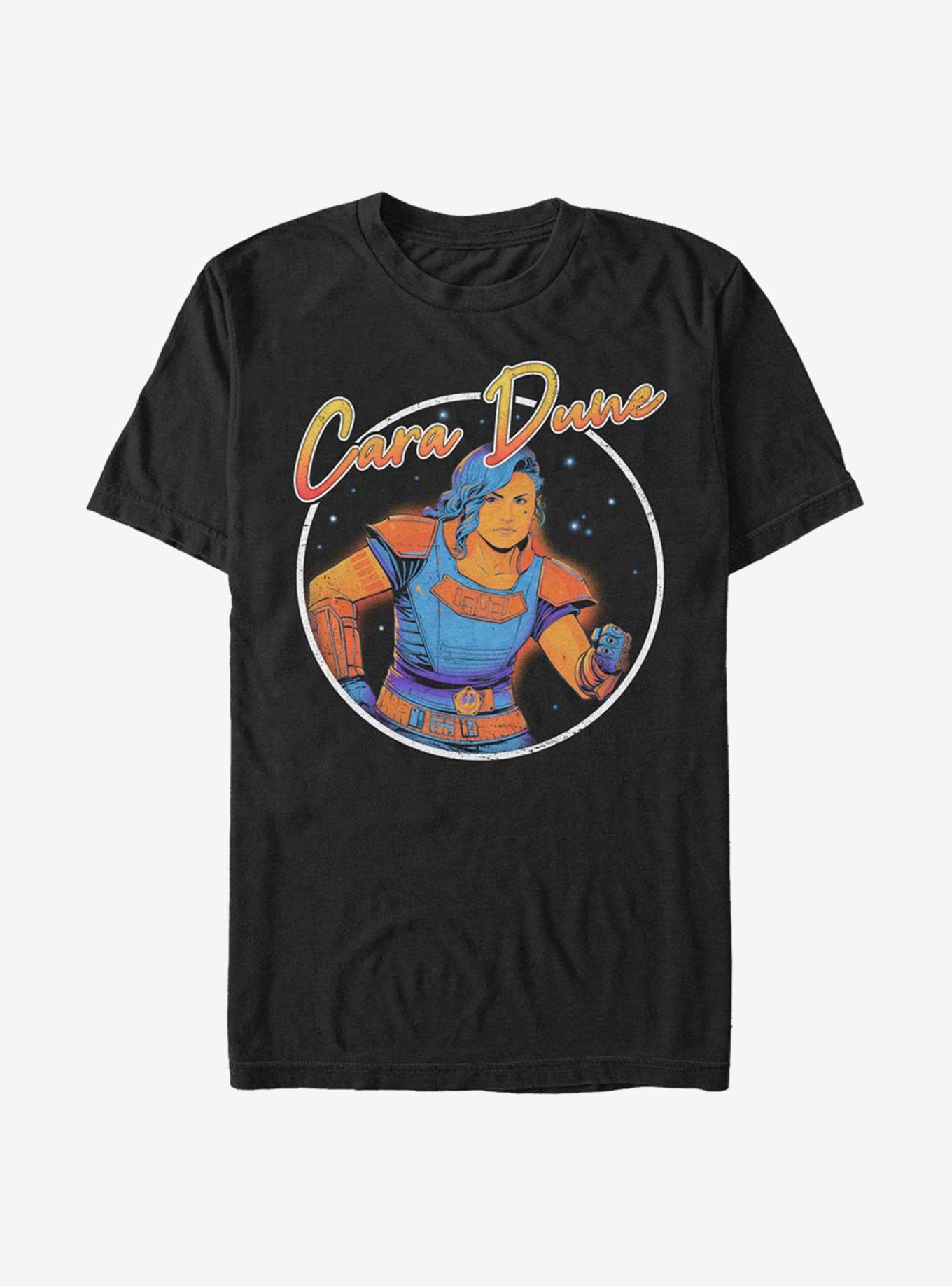 Star Wars The Mandalorian Cara Dune 80's Hero T-Shirt, , hi-res