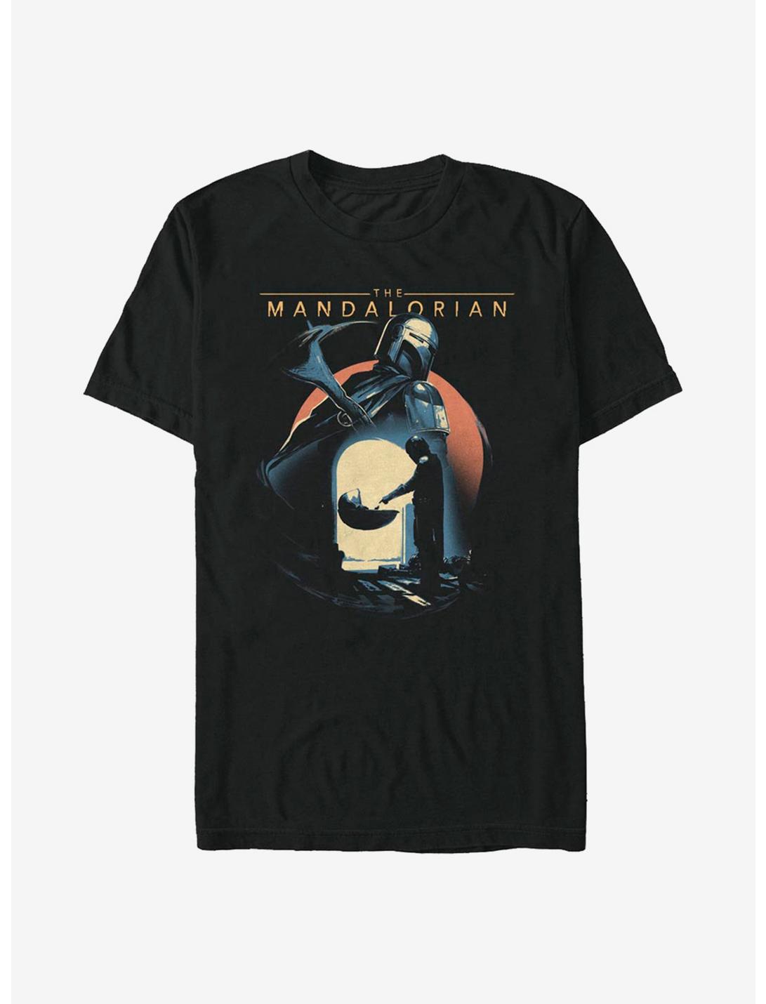 Star Wars The Mandalorian First Encounter T-Shirt, BLACK, hi-res
