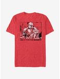 Star Wars The Mandalorian For The Bounty T-Shirt, RED HTR, hi-res