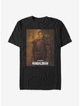 Star Wars The Mandalorian Greef Karga Poster T-Shirt, BLACK, hi-res