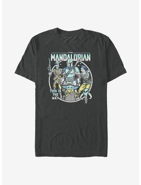 Star Wars The Mandalorian Mando Crew Pop T-Shirt, , hi-res