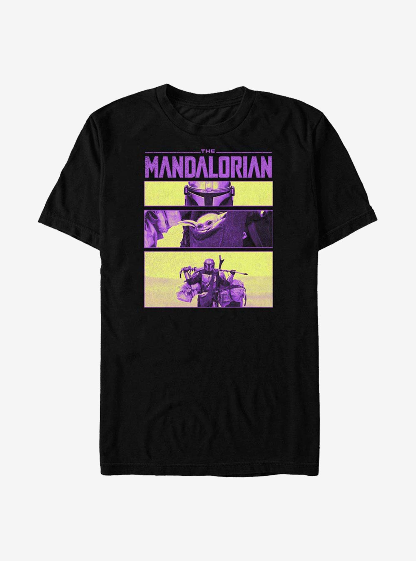 Star Wars The Mandalorian Mando Scene Frames T-Shirt