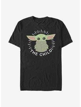 Star Wars The Mandalorian The Child Cartoon Badge T-Shirt, , hi-res