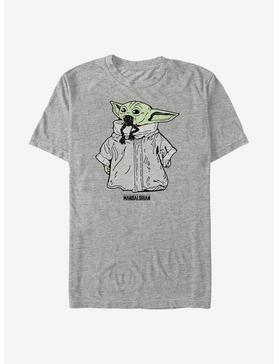 Star Wars The Mandalorian The Child Linework Pop T-Shirt, , hi-res
